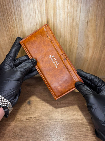 Premium 20-Card Holder Leather Wallet